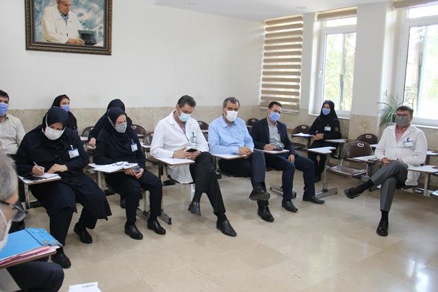 بازدید مدیریتی ایمنی بیمار بخش ارتوپدی بیمارستان شریعتی  